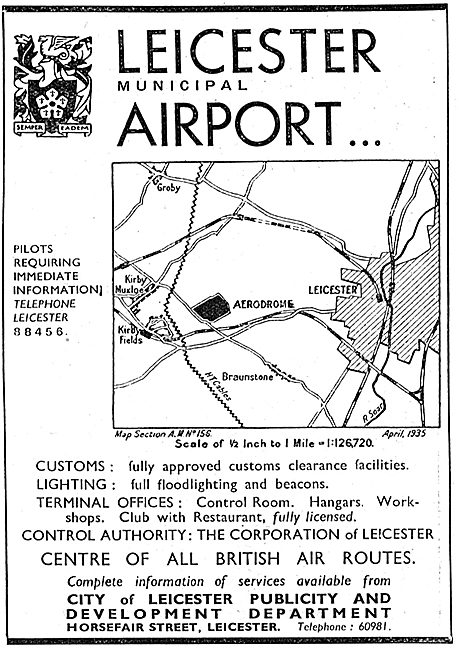 City Of Leicester Municipal Airport Facilities                   