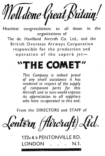 Lentern (Aircraft) Ltd - AGS & Accessories                       