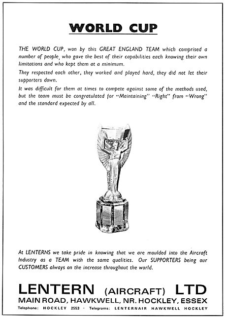 Lentern Aircraft Parts                                           