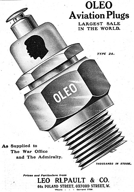 Oleo Aviation Spark Plugs                                        