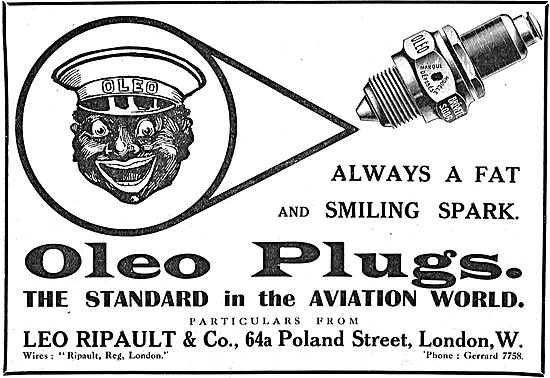 There Always A Fat Spark With Oleo Aviation Plugs                