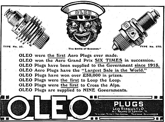 Oleo Plugs Were The First Plugs To Loop The Loop                 