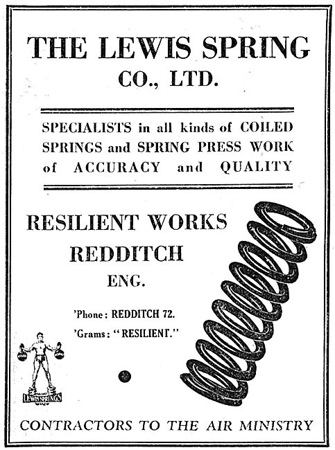 Lewis Spring Co. Redditch.                                       