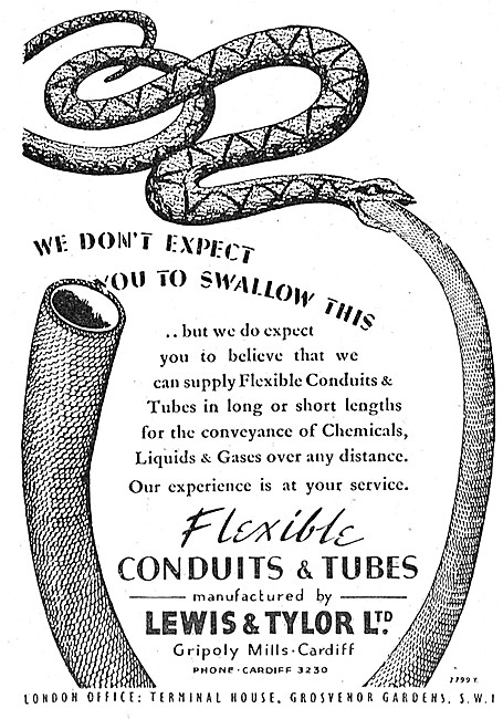 Lewis & Tylor Flexible Conduits & Tubes                          