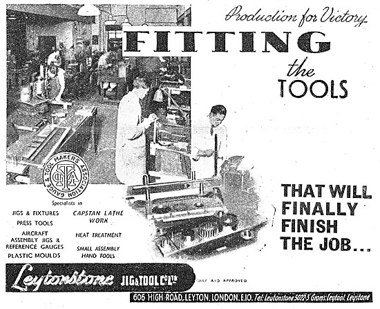Leytonstone Jig & Tool Jigs, Press Tools, Moulds & Assembly Work 