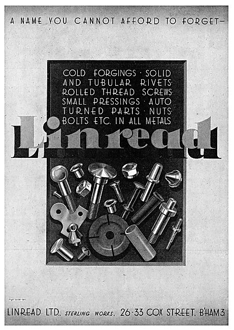 Linread Cold Forgings Rivets & Threads                           