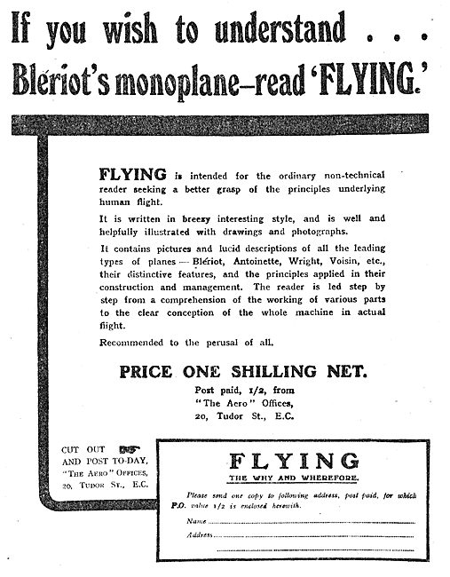 Flying - The Why And Wherefore. (Aero Offices)                   