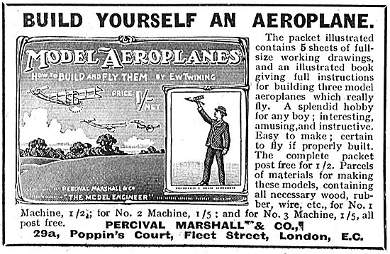 Build Yourself An Aeroplane By E.W.Twining 1/- Net               