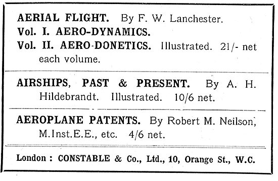 Aerial Flight By F.W.Lanchester                                  