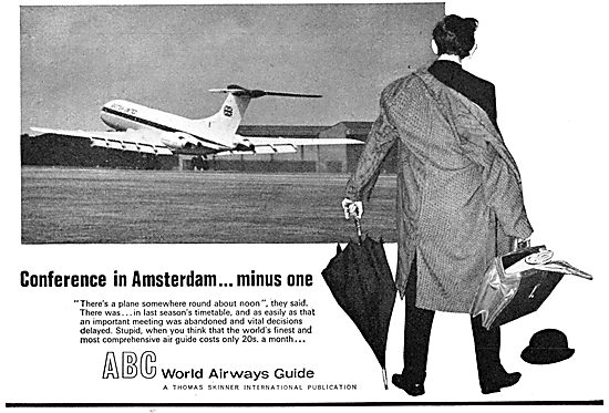 ABC World Airways Guide 1965 - Thomas Skinner Publications       