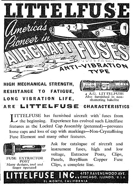 Littlefuse Aircraft Fuses                                        