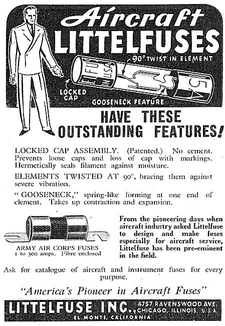 Littlefuse Aircraft Fuses                                        