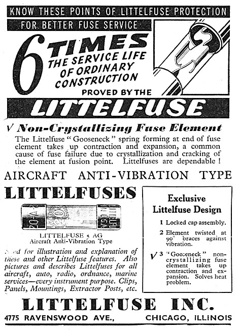 Littlefuse Aircraft Fuses                                        