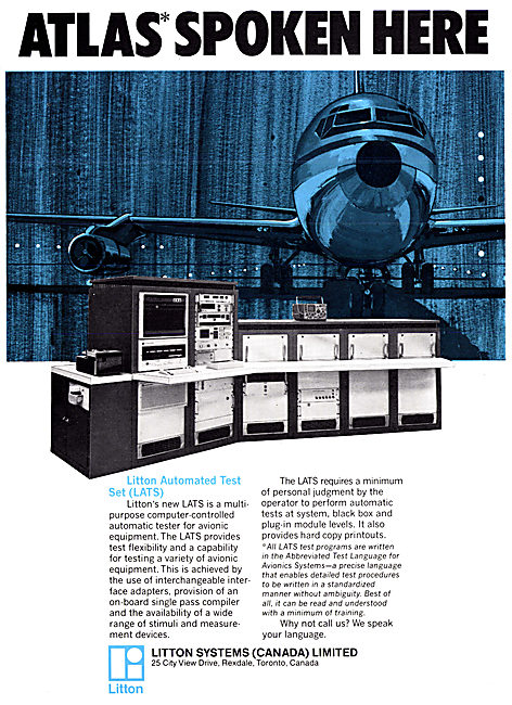 Litton Systems. LATS Test Set                                    