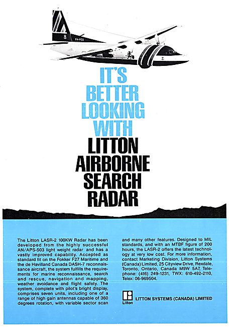 Litton LASR-2 Radar                                              