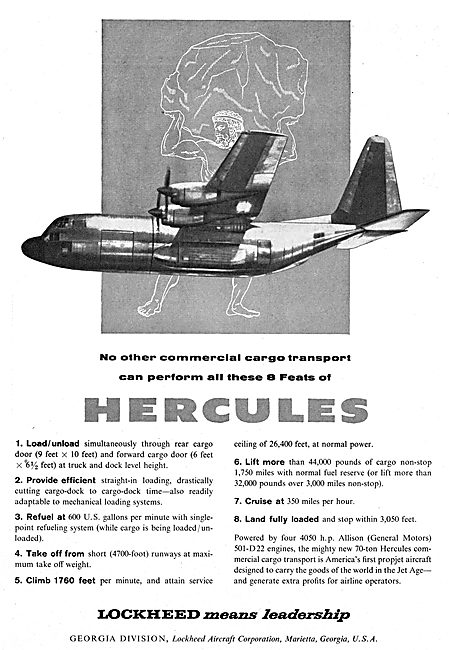 Lockheed Hercules C130                                           