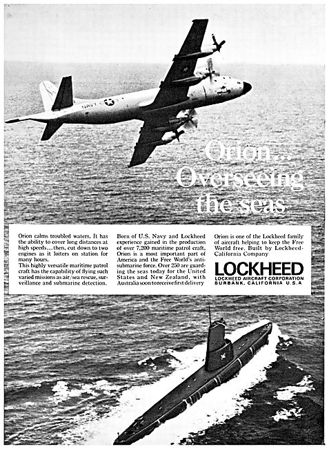 Lockheed P3 Orion                                                