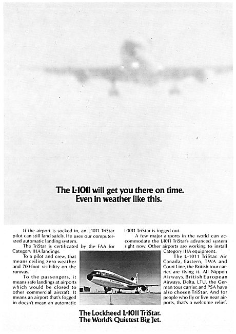 Lockheed L-1011 TriStar                                          