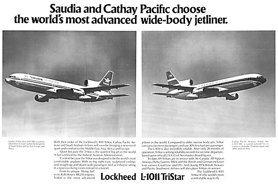 Lockheed Aircraft Corporation Lockheed  L-1011 TriStar           