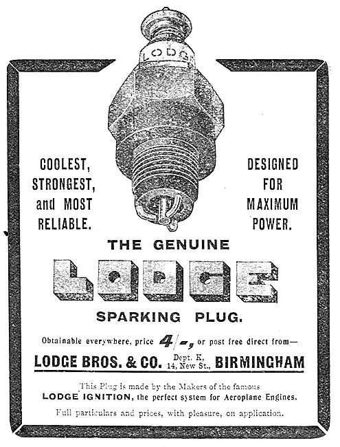 Lodge Sparking Plugs                                             