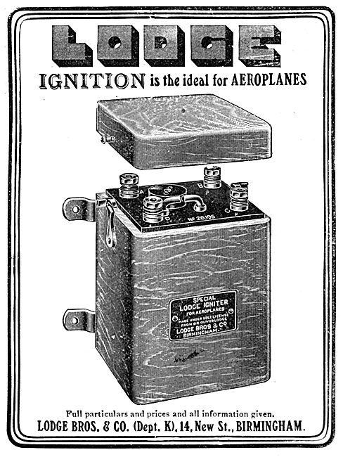 Lodge Sparking Plugs & Ignition Components                       