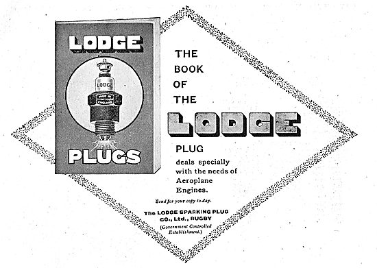 The Book Of The Lodge Aeroplane Sparking Plug                    