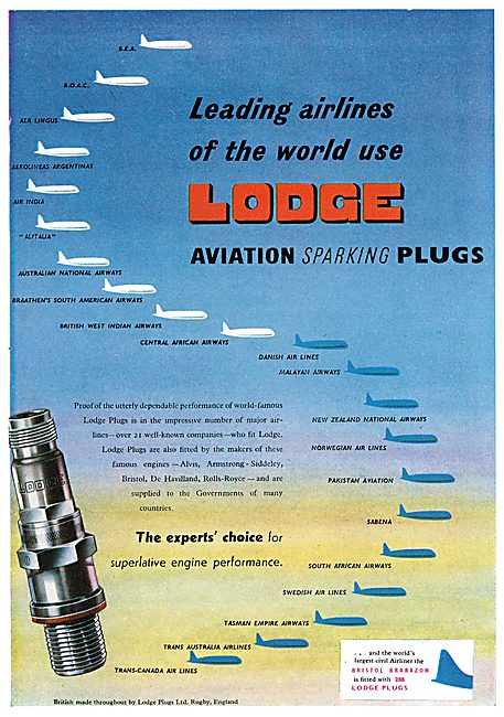 Lodge Aviation Plugs                                             
