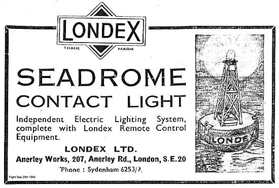 Londex Seadrome Contact Lights                                   