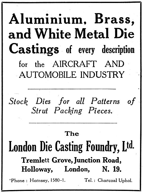 The London Die Casting Foundry                                   