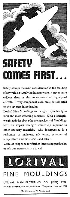 Lorival Mouldings For Aircraft Components                        
