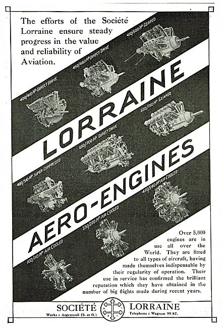 Ther Are Over 5,000 Lorraine Aero Engines In Use Over The World  
