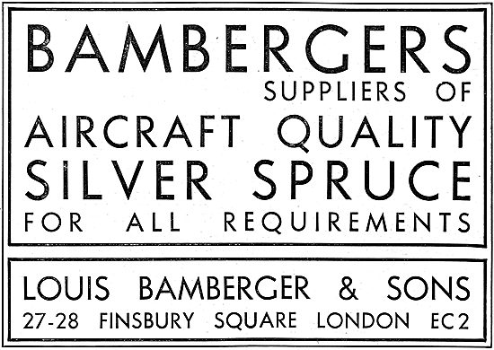 Louis Bamberger - Aircraft Quality Silver Spruce                 