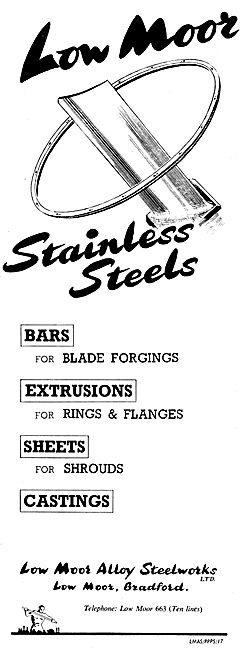 Low Moor Alloy Steelworks - LMAS Stainless Steels                