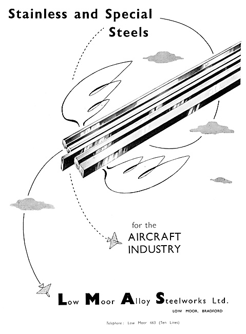 Low Moor Alloy Steelworks - Special  Steels                      
