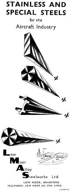 Low Moor Alloy Steelworks - Aircraft Steels                      