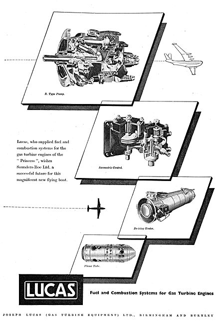 Lucas Aircraft Fuel & Combustion System Components               