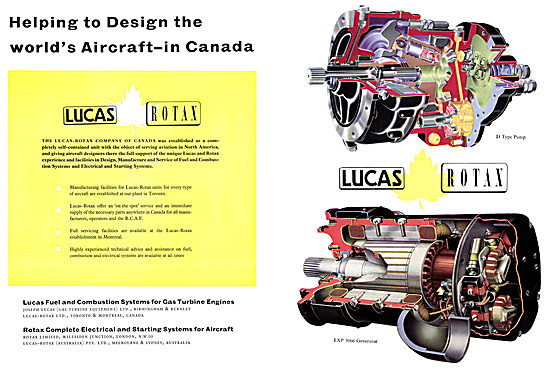 Lucas Rotax Canada - Electrical & Hydraulic Components           