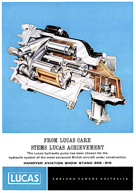 Lucas Hydraulic Pump                                             