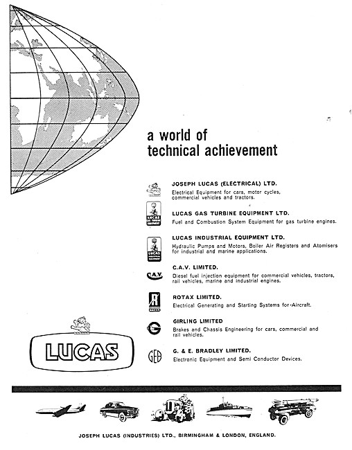 List Of The Lucas Group Of Companies                             