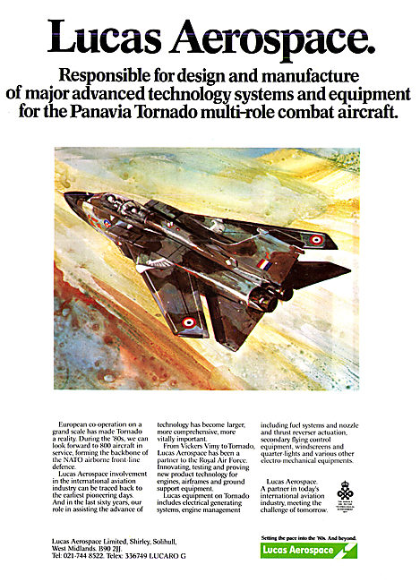 Lucas Aerospace Programmes 1978                                  