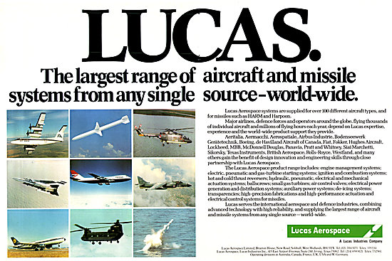 Lucas Aerospace 1982                                             