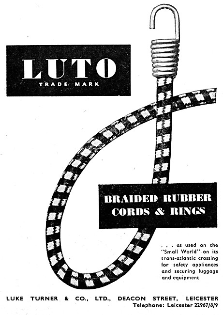 Luke Turner Braided Rubber Cords & Rings                         