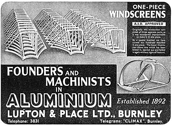 Lupton & Place - Founders & Machinists                           