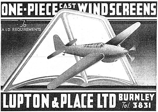 Lupton & Place - One Piece Cast Windscreens                      