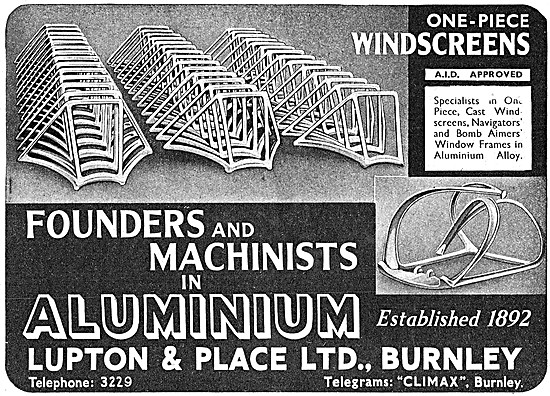 Lupton & Place Aluminium Founders & Machinists                   