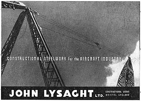 Lysaght Constructional Steelwork For The Aircraft Industry       