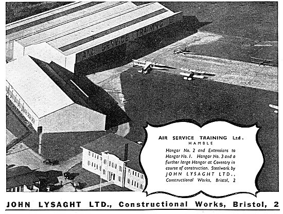 Lysaght Constructional Steelwork For The Aircraft Industry       