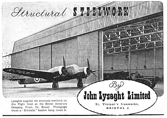 Lysaght Constructional Steelwork For Aircraft Hangars            