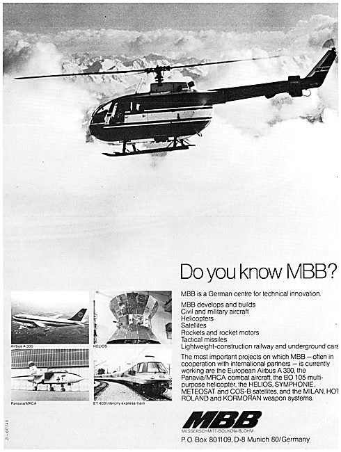 Messerschmitt-Bolkow-Blohm MBB BO 105                            