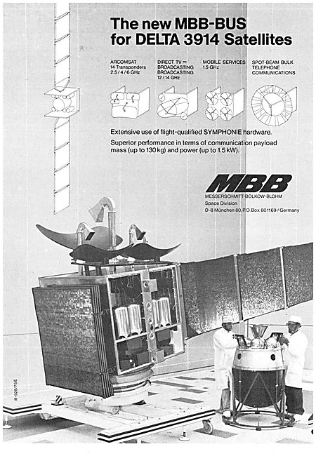 MBB-BUS Delta 3914 Satellite                                     